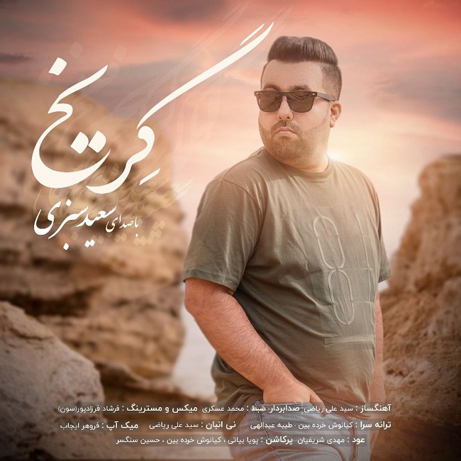 دانلود آهنگ گریخ از سعید سبزی