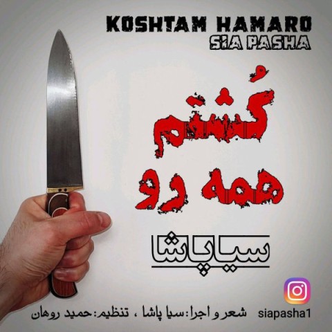 دانلود آهنگ کشتم همه رو از سیا پاشا